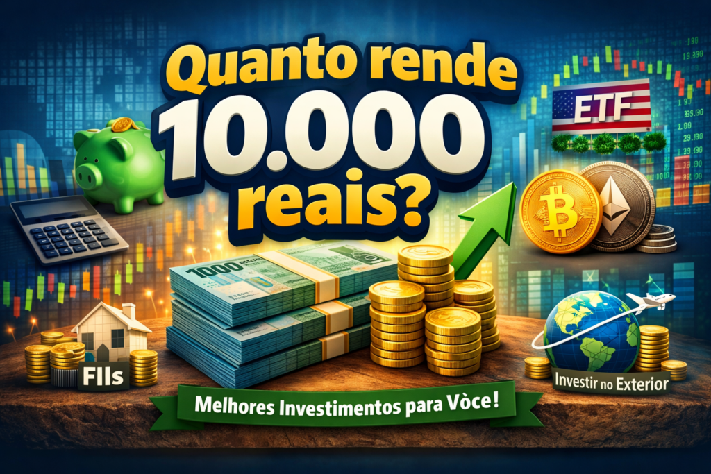 Quanto rende 10.000 reais